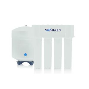H<sub style="top: 0.005rem;">2</sub>OGuard® 4 Stage Reverse Osmosis System with Drop-in Cartridges and Chrome-Plated, Lead-Free Faucet