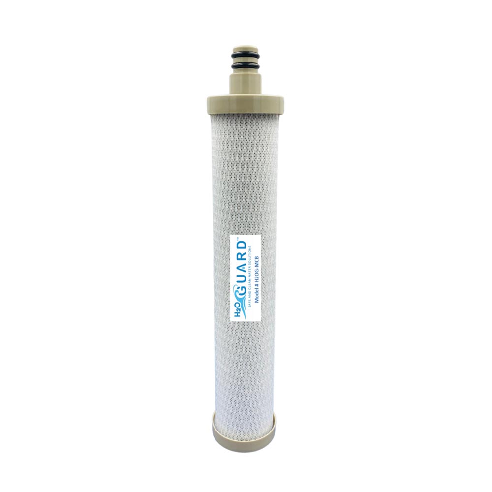 H2O Guard Carbon Block Cartridge with Microban Technology - 0.5 Micron