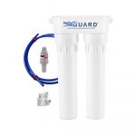 Dual Cartridge Undersink filter with Replaceable Cartridges