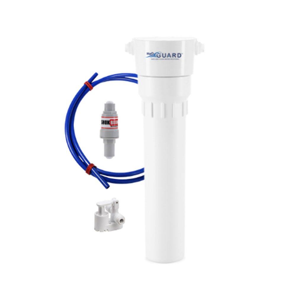 Single cartridge Undersink Filter with Replaceable Cartridge