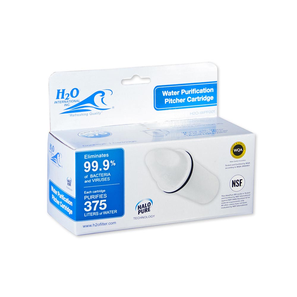 Replacement cartridge for Water Pitcher H2O-WPP