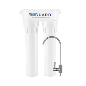 H<sub style="top: 0.005rem;">2</sub>OGuard™ Two Stage Undersink Water Filter - Carbon Block Pre-Filter Plus 4 Cartridge Options